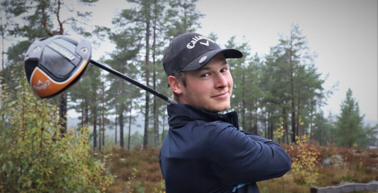 Carl Martin Repshus har hatt en utrolig fremgang det første året som golfspiller