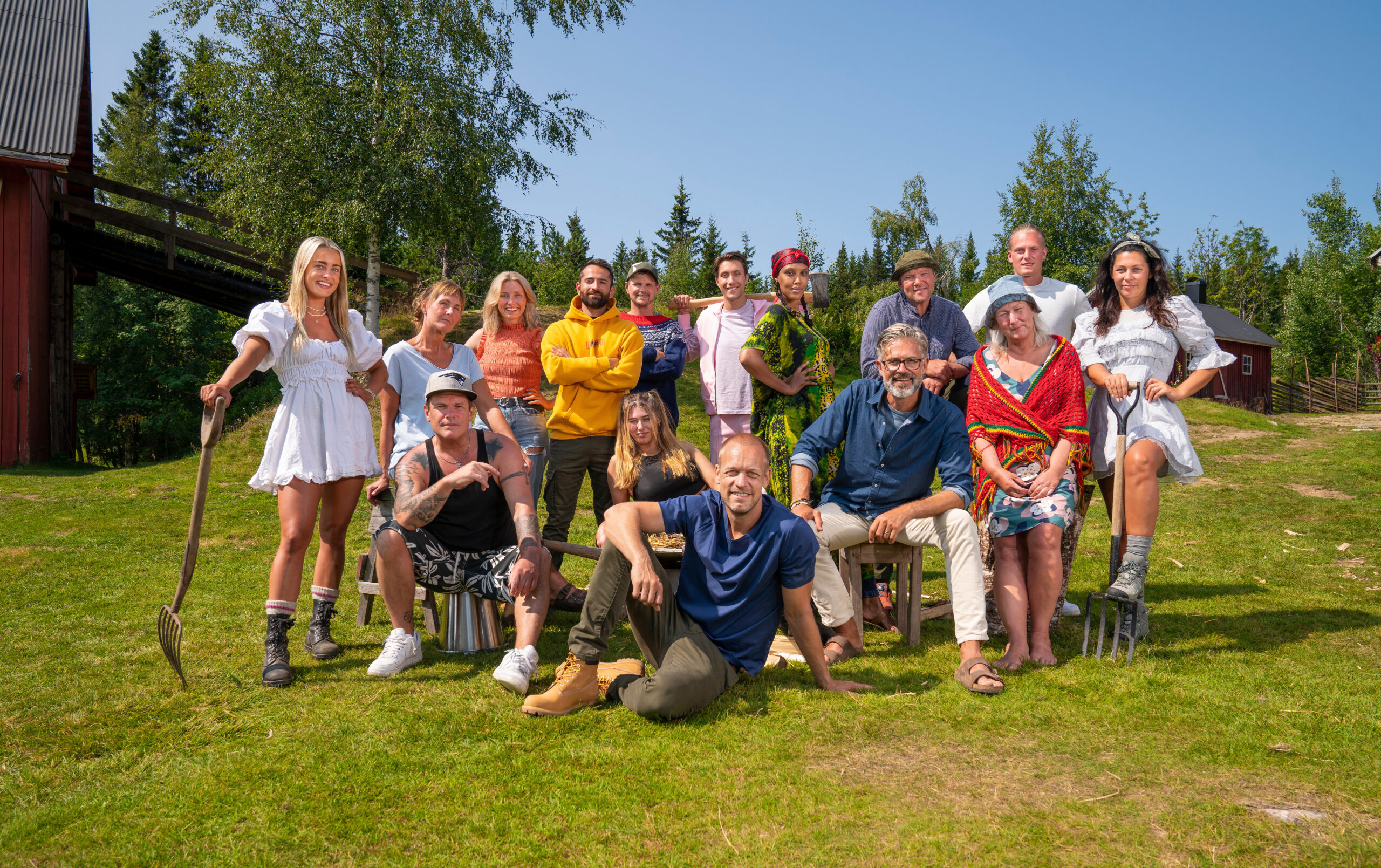 Farmen-deltakerne som kommer på markedet onsdag blir invitert av Anders Hagen til å delta i Totenåsløpet 1921.