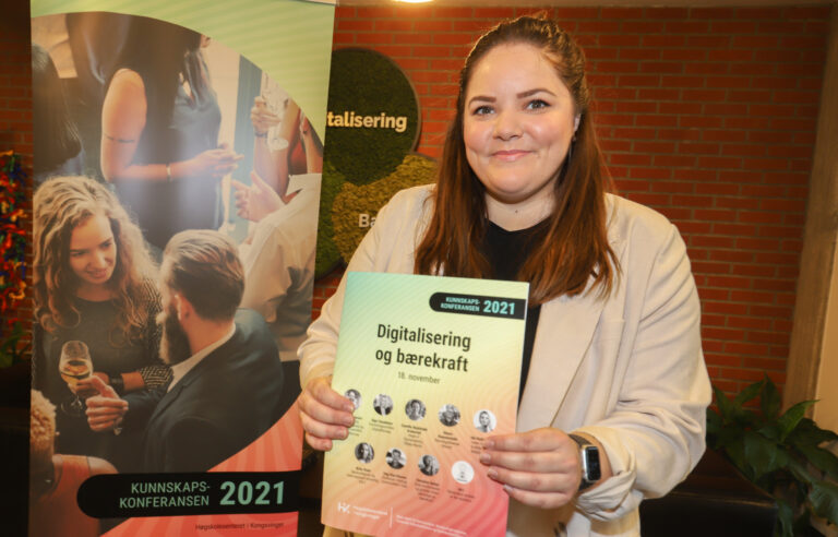 Kristin Gressberg og Høgskolesenteret i Kongsvinger inviterer til Kunnskapskonferansen 2021.