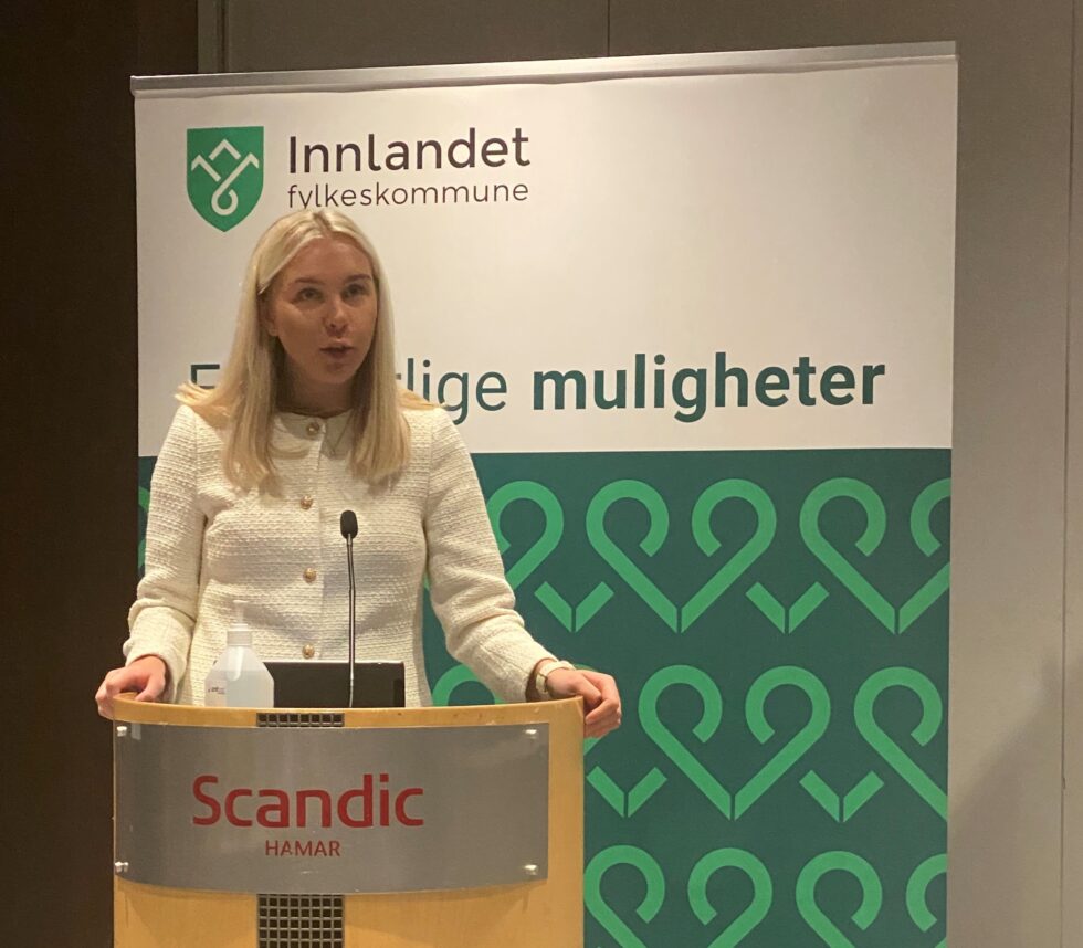 Gjertrud Nordal er ganske så bestemt på at Innlandet ikke bør oppløses, og er med på aksjonen Behold Innlandet.