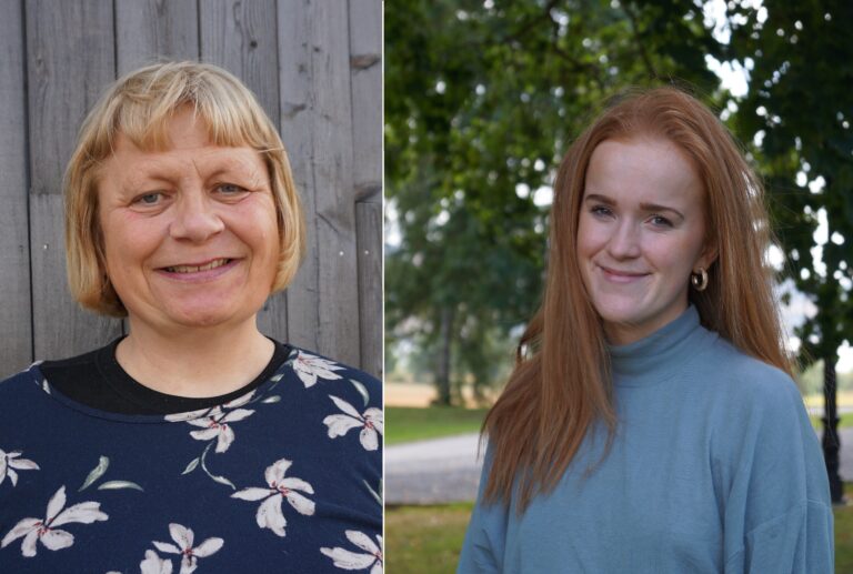 Mari Gjestvang, leder Hovedutvalg for utdanning Innlandet fylkeskommune og Ingrid Tønseth Myhr, nestleder Hovedutvalg for utdanning Innlandet fylkeskommune.