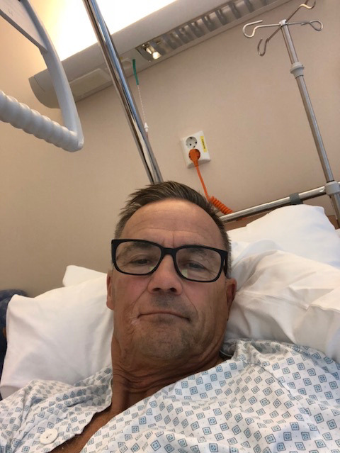 Ivar Holth har hatt noen lange dager på Radiumhospitalet med 34 strålebehandlinger.