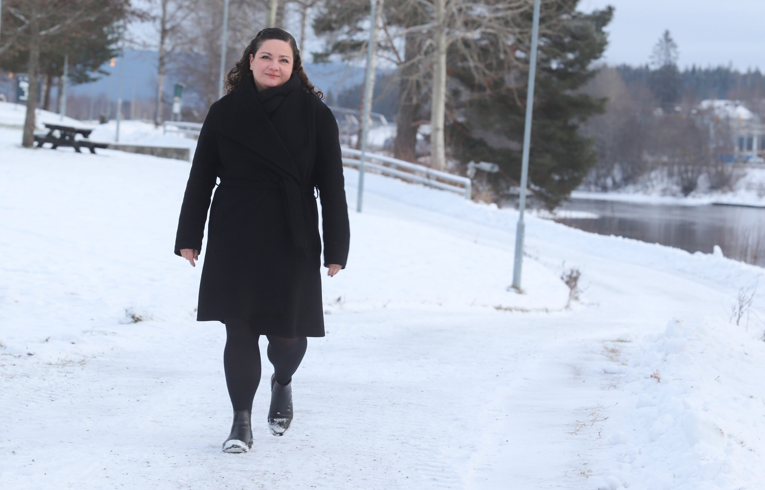 Margrethe Haarr trives aller best når hun er hjemme på Kongsvinger. Selv om hun ikke ville forlate ordførerjobben, så innrømmer hun at tilværelsen som stortingspolitiker er spennende.