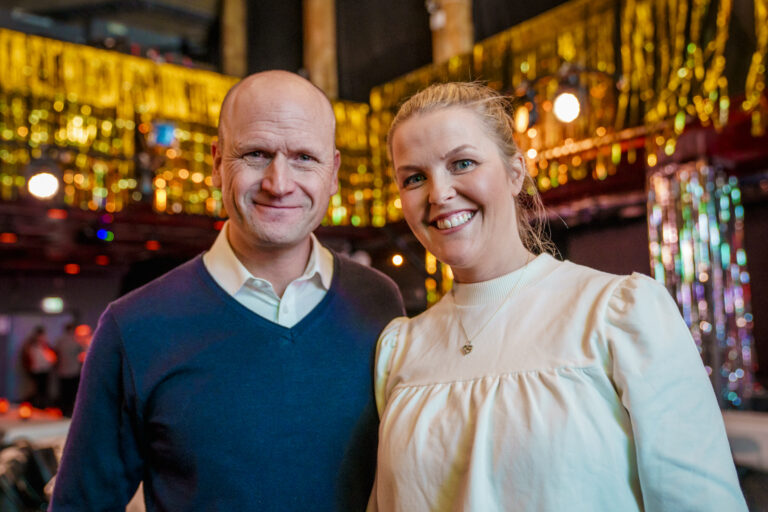 Ingrid Sørli Glomnes fra Kongsvinger dekker skiskytingsseningene til Discovery under OL i Beijing sammen med blant andre Pål Gordon Nilsen. Her under Discoverys lansering av vinterens og vårens programmer på TVNorge, discovery+ og Discoverys kanaler.