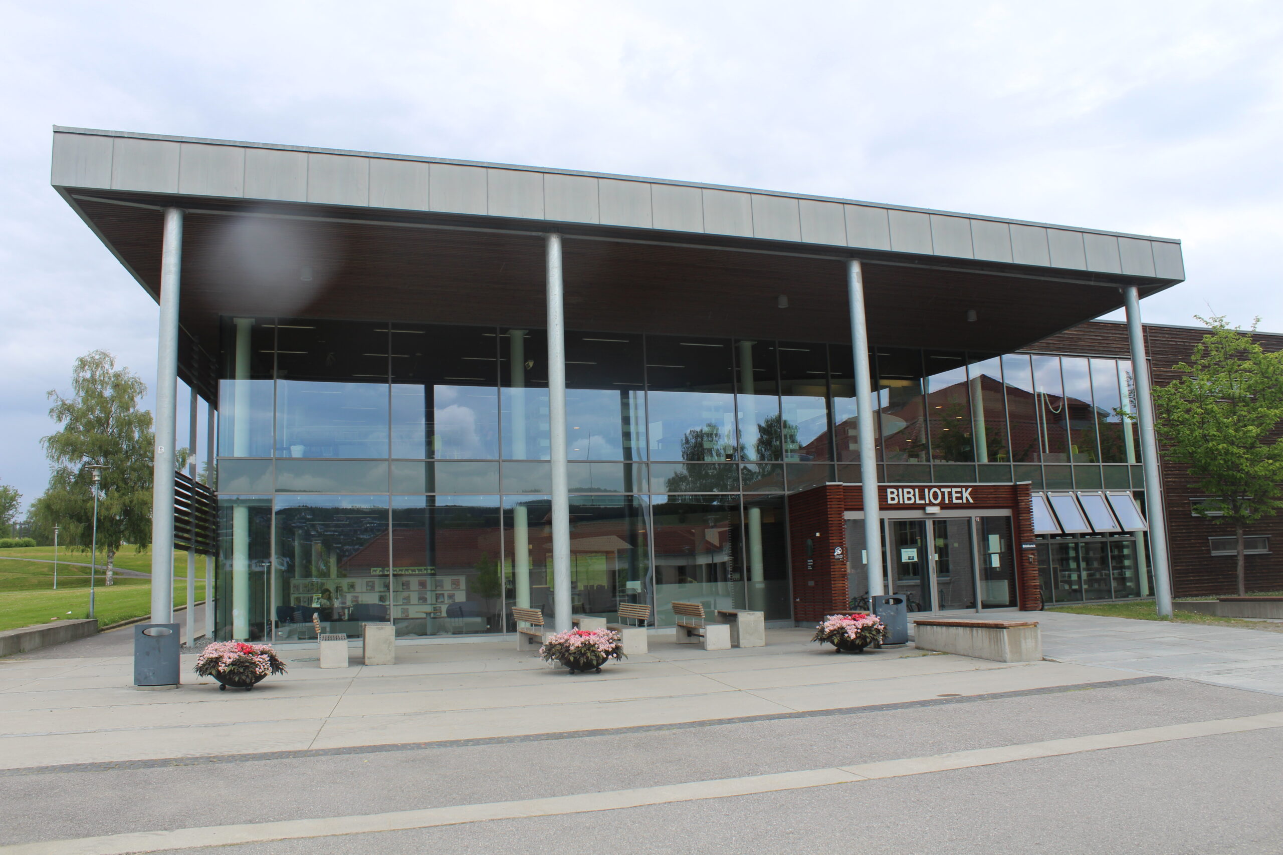 Kongsvinger bibliotek blir Per Ness Grøtterud sin nye arbeidsplass