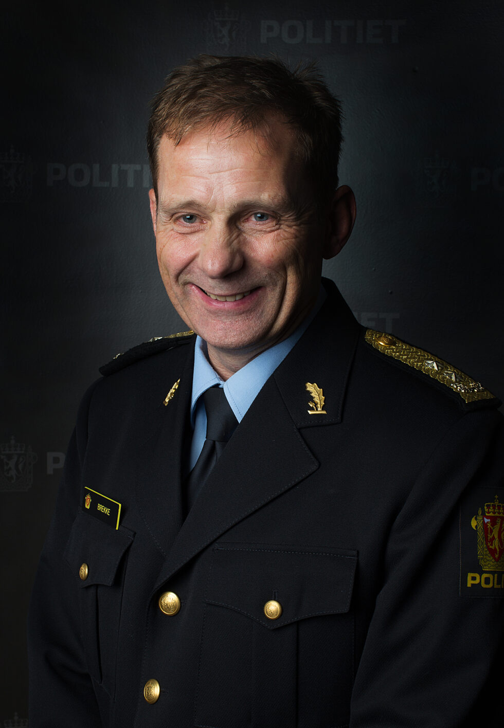 Politimester for Innlandet politidistrikt, Johan Brekke.