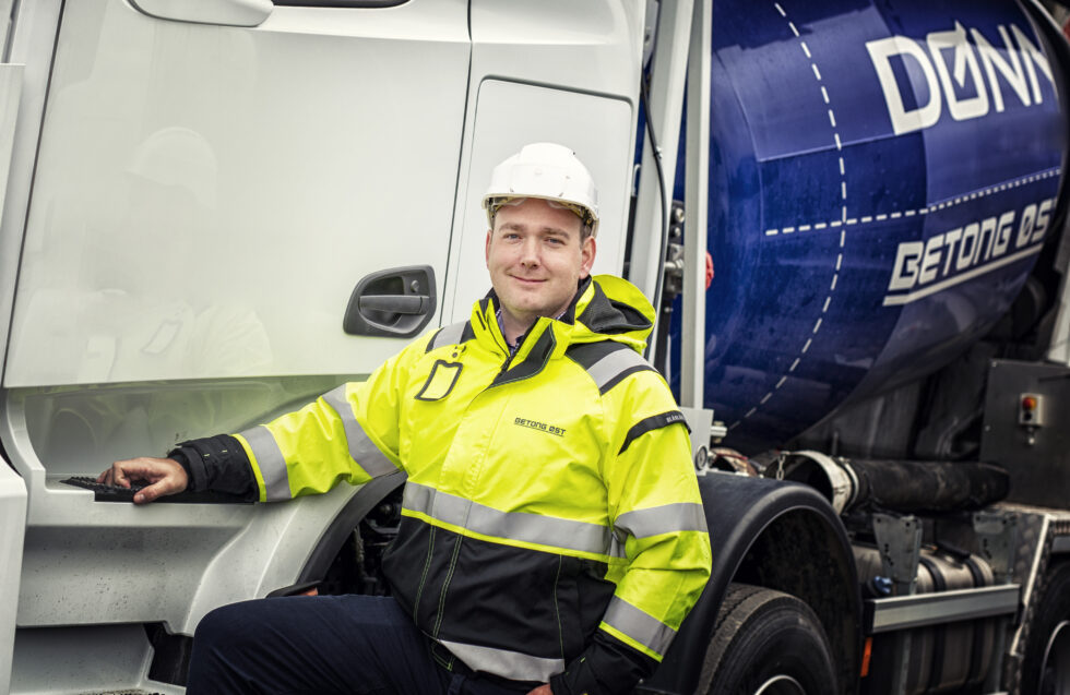 Daglig leder Øystein Bækkelien i Betong Øst.