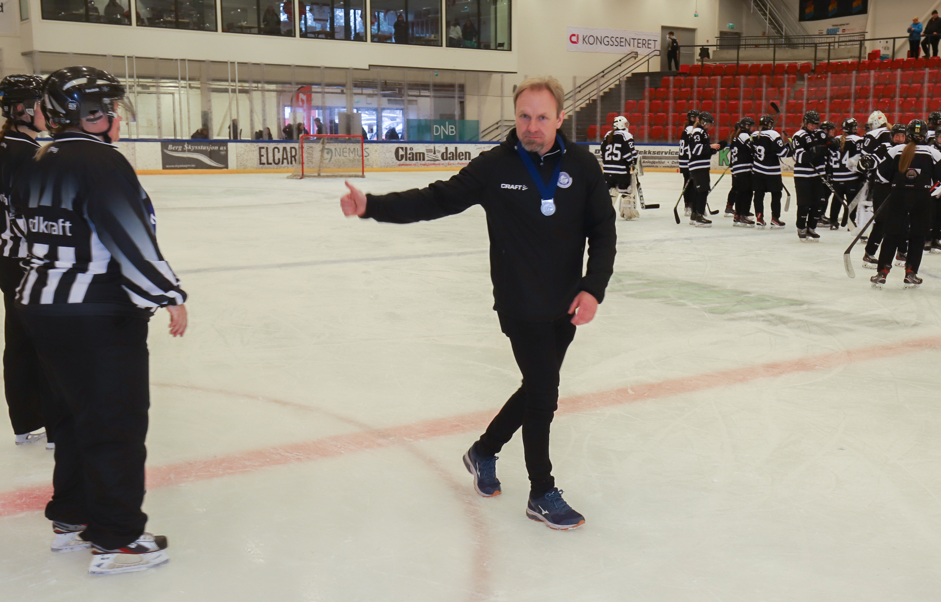 Tommy Fladmo var med i trenerteamet.