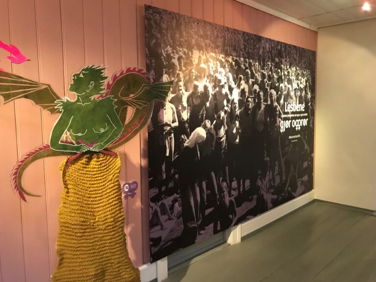 Kvinnemuseet har åpent i påskehelgen. Deres siste utstilling 