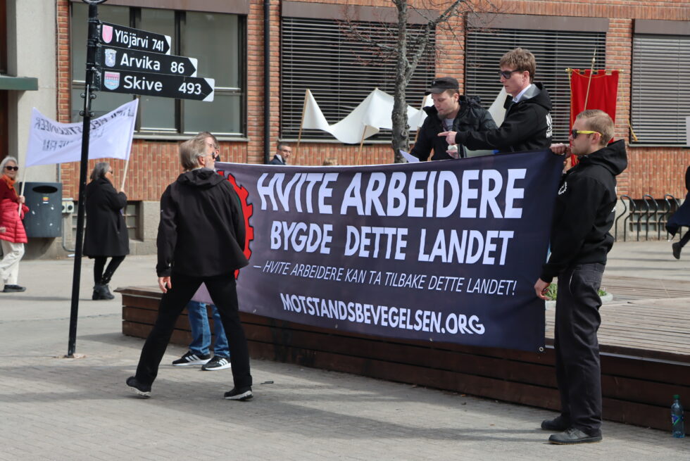 Frede Eriksen sa akkurat hva han mente til Motstandsbevegelsen.