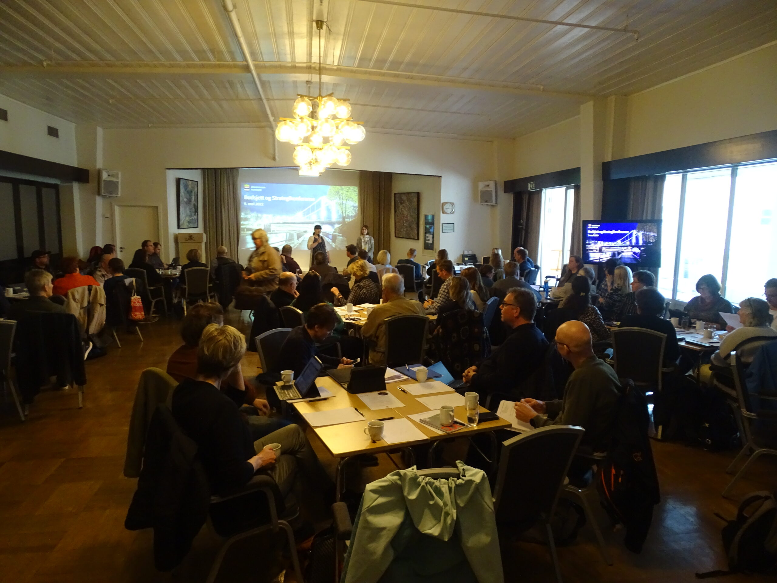 Kongsvinger kommunes budsjett- og strategikonferanse i Vinger Hotell torsdag.