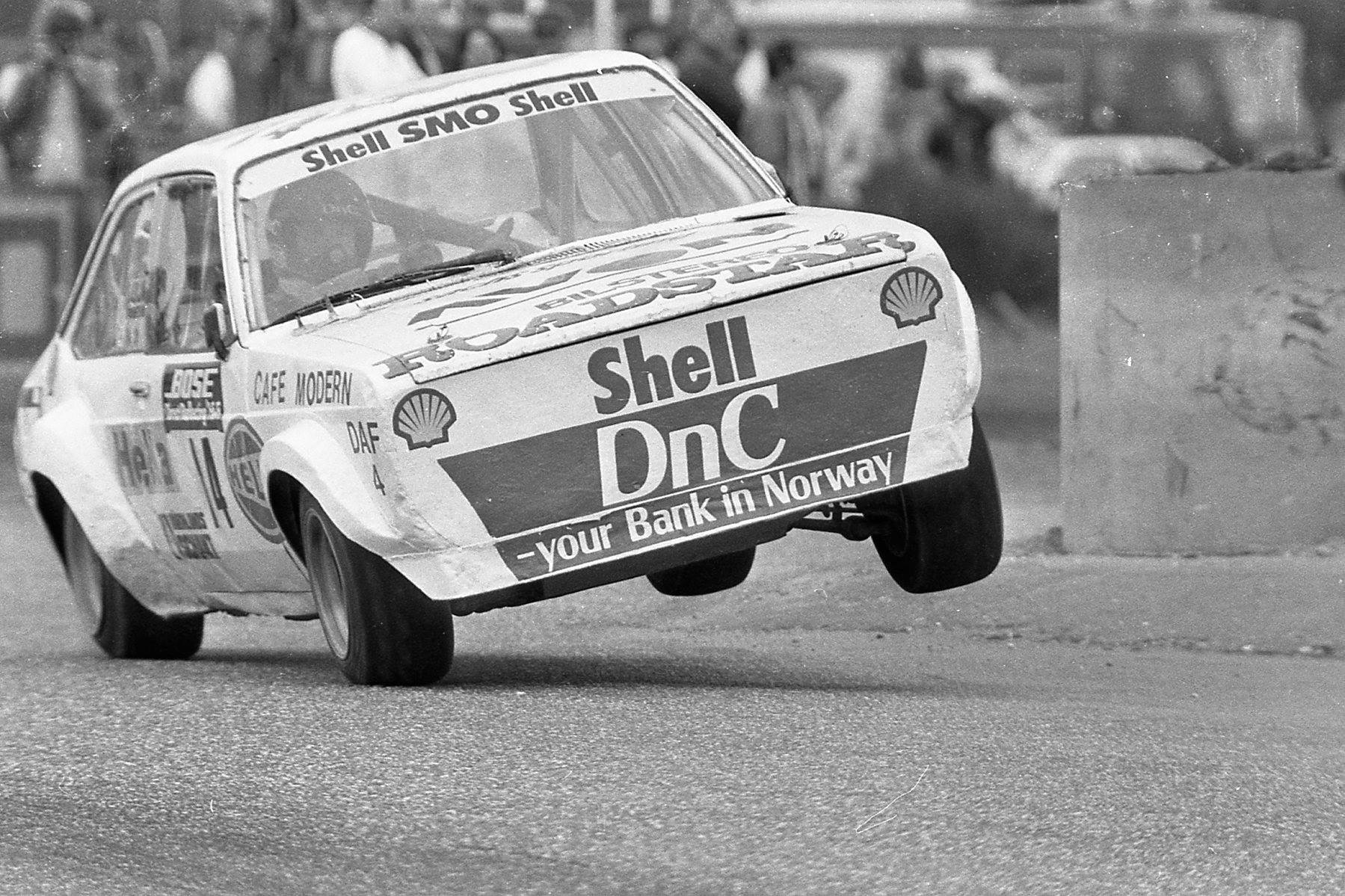 Klassisk rally i Escort.