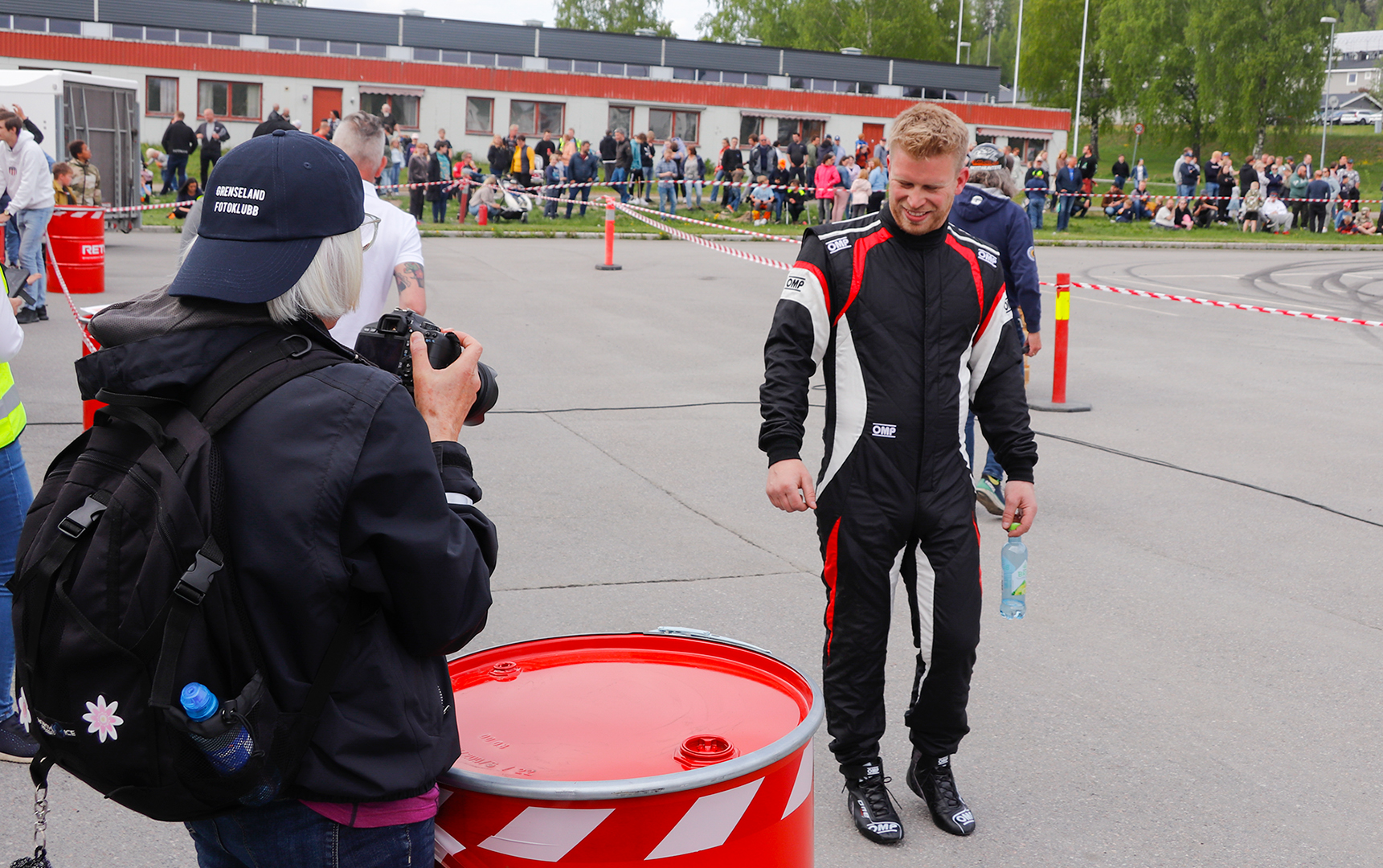 Tor Anders Ringnes er en populær driftingfører som mange vil ha bilder av.
