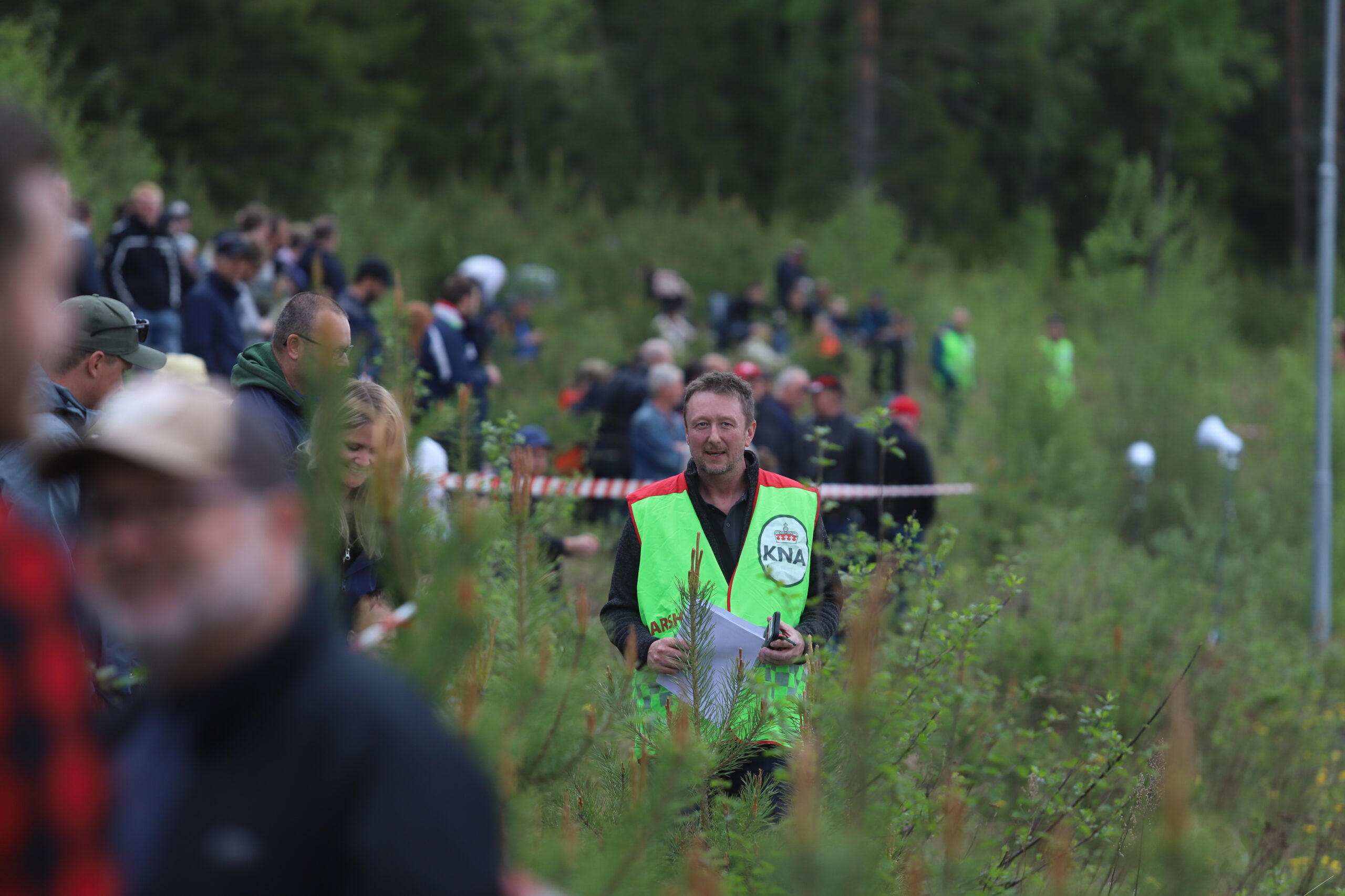 Leder for KNA Kongsvinger, Ole Jonny Branes, gledet seg over at s&aring; mange hadde tatt turen til Festningsl&oslash;pet.