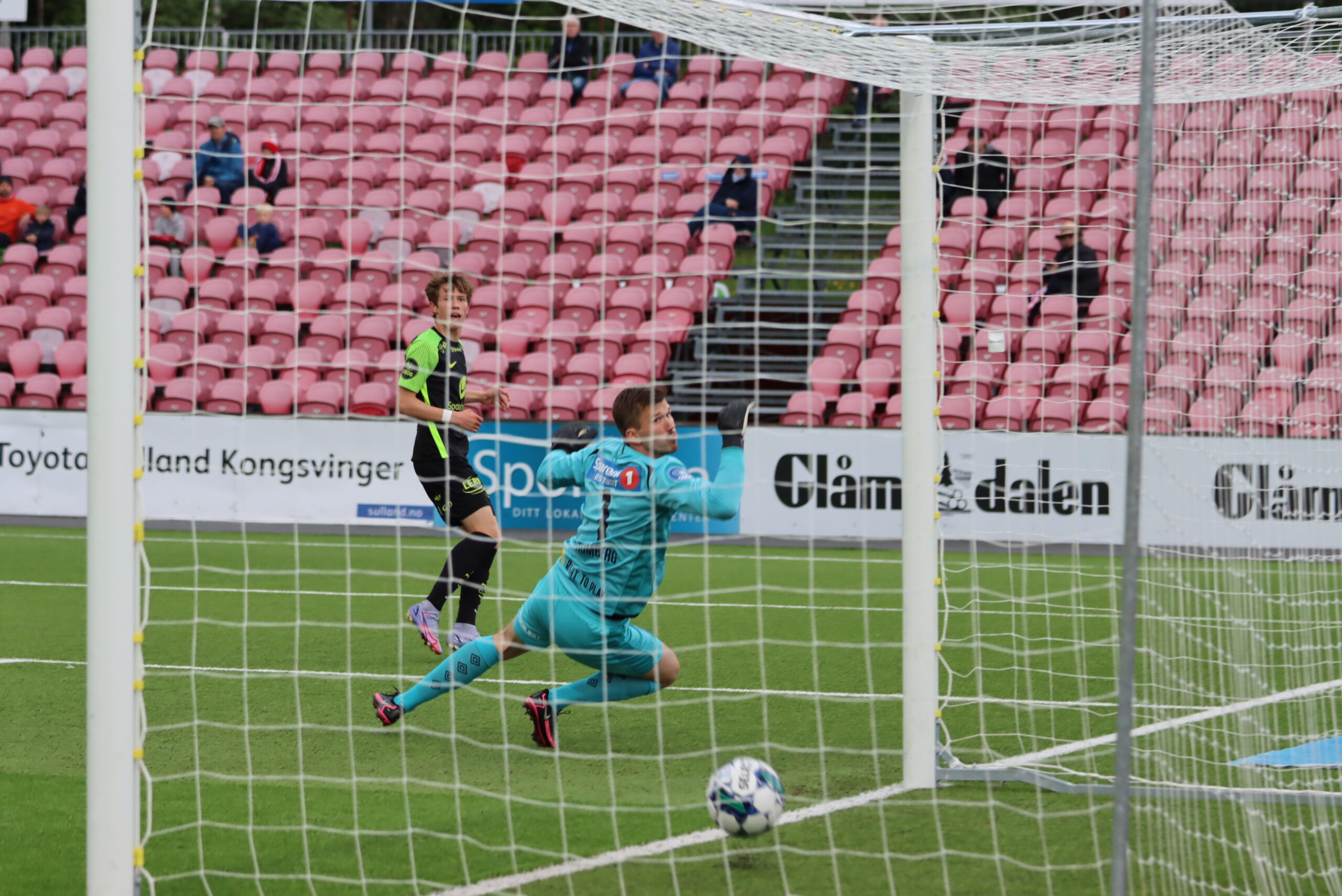 1-0-scoringen var over streken.