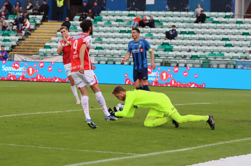 Hit, men ikke lenger borte mot Stabæk.