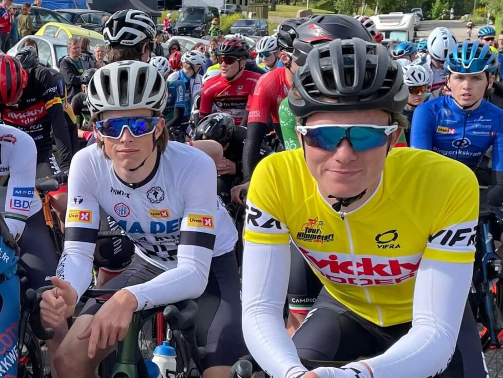 Kongsvinger-syklist Tobias Skretting ble historisk da han som første norske junior noen sinne vant det danske sykkelrittet Tour de Himmelfart.