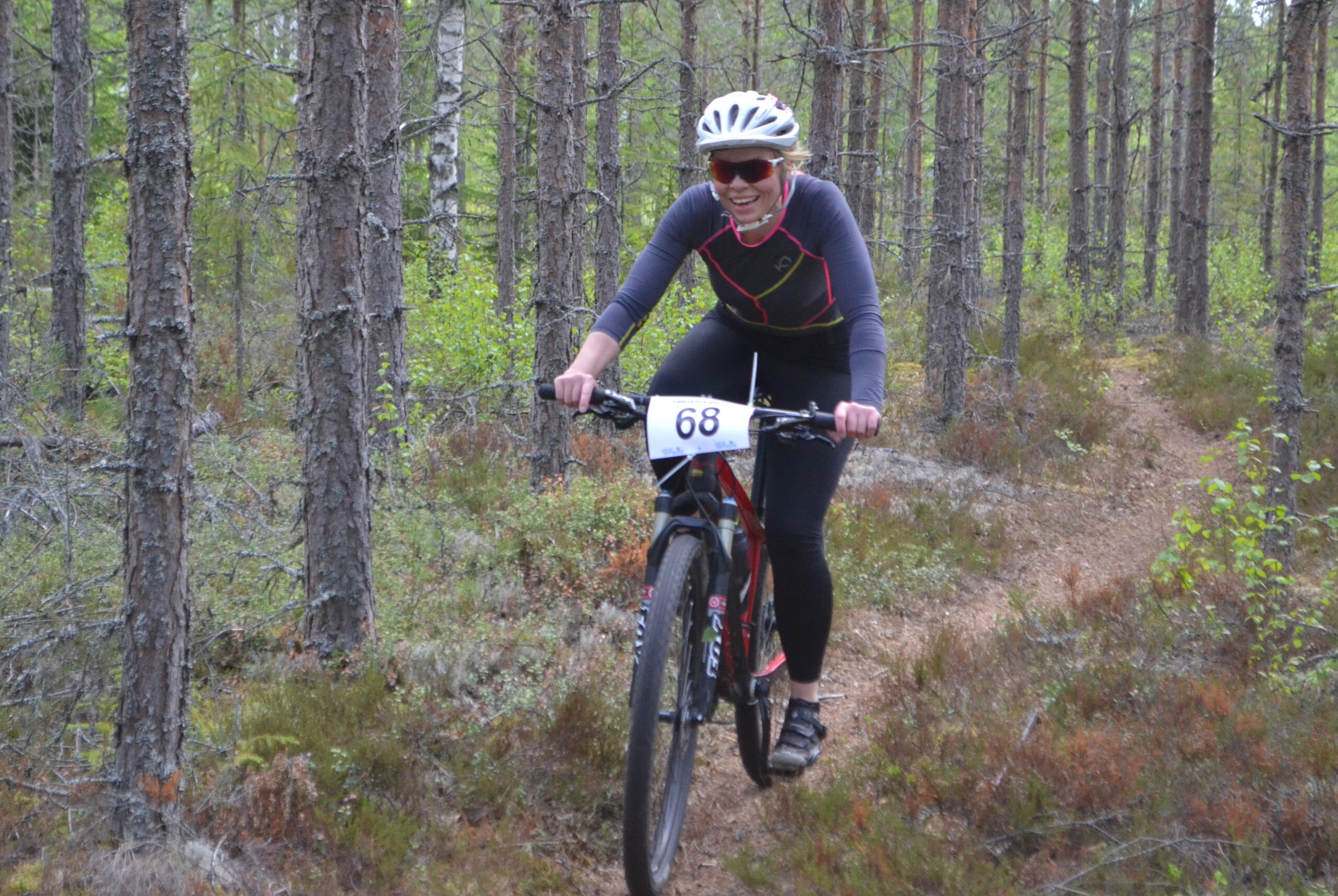 Heidi Østmoen Roverud deltok i trimklassen under årets utgave av Finnskogkurreren.