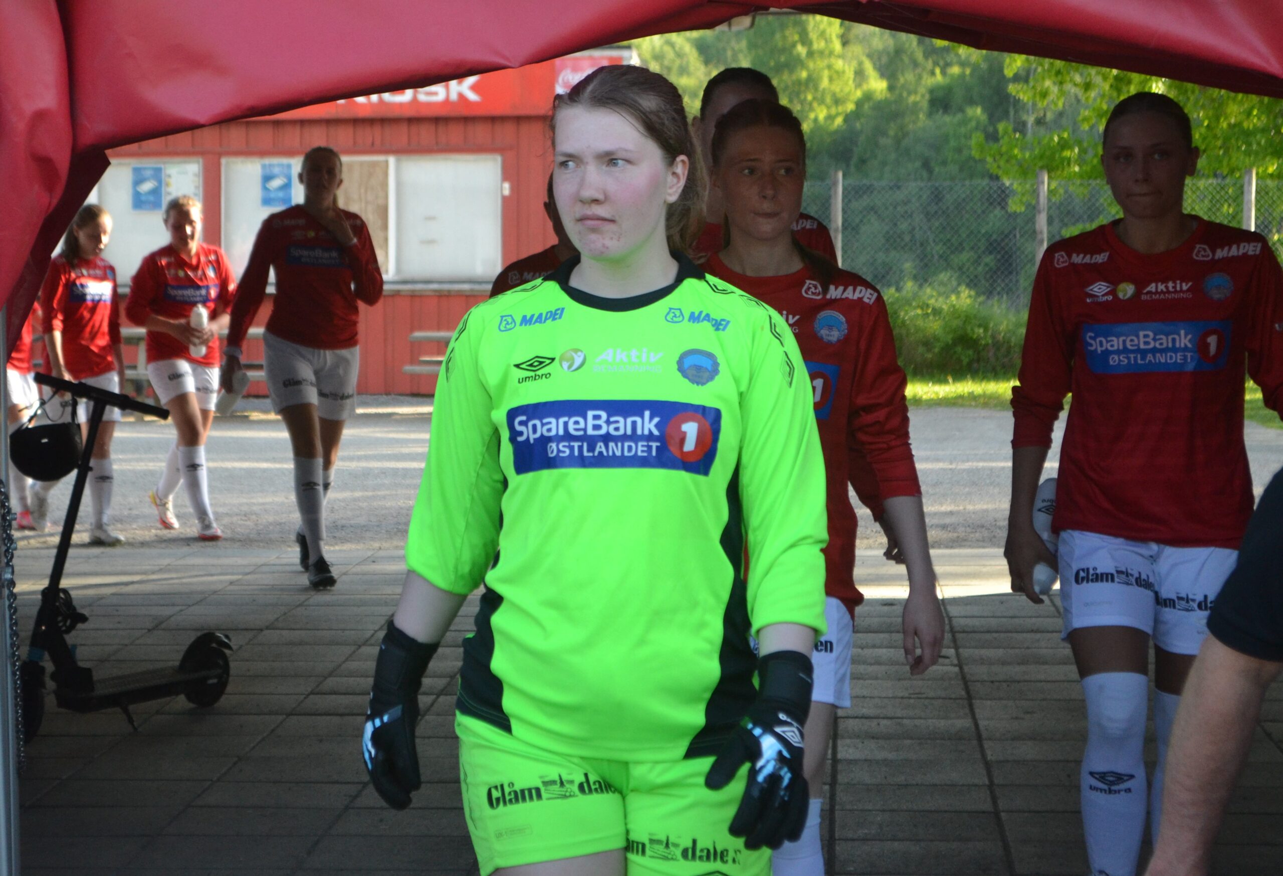 Thea Engen var KILs klart beste i kampen mot Vålerenga 2, og sørget med flere gode redninger for at tapet ikke ble større enn 0-2 for KIL.