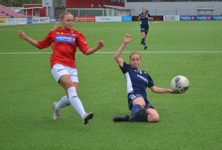 Forsvarsspiller Rikke Skundberg Voldengen var en av spillerne som tegnet seg på scoringslista da KIL slo Lillehammer mandag.