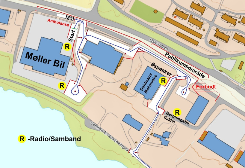 Løypa er som i fjor.
