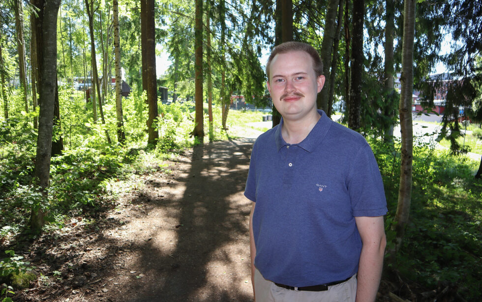 – Her kan det bli enda finere enn det det er nå, mener Oskar Aanmoen.
