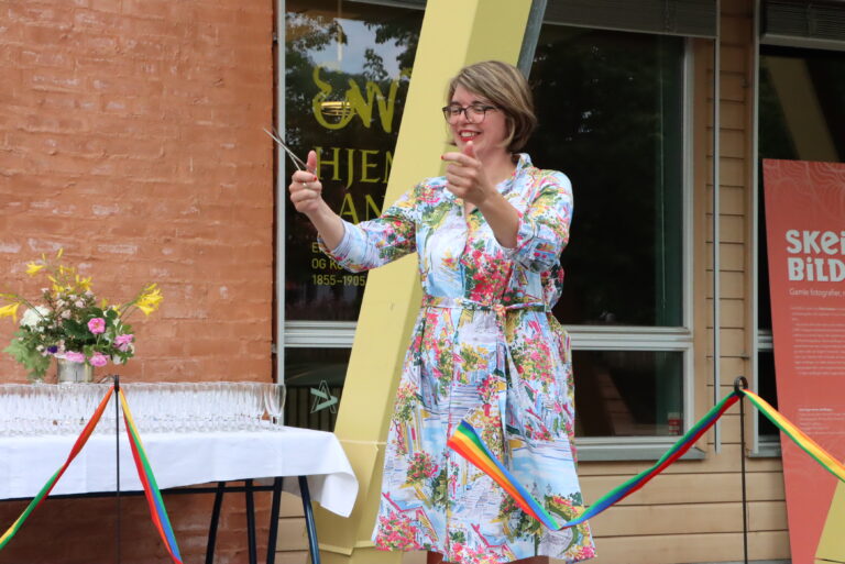 Bettina Eckbo snakket om tro, håp og kjærlighet. Og størst av dem er kjærligheten.
