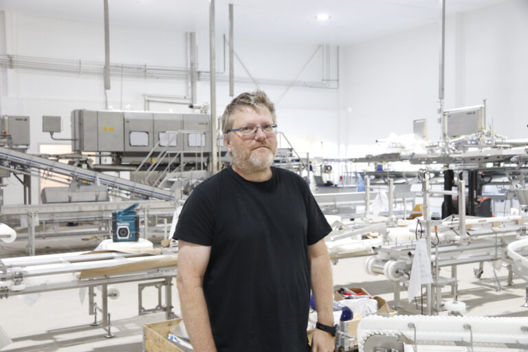 Tore Berggren er fabrikksjef hos First Seafood.