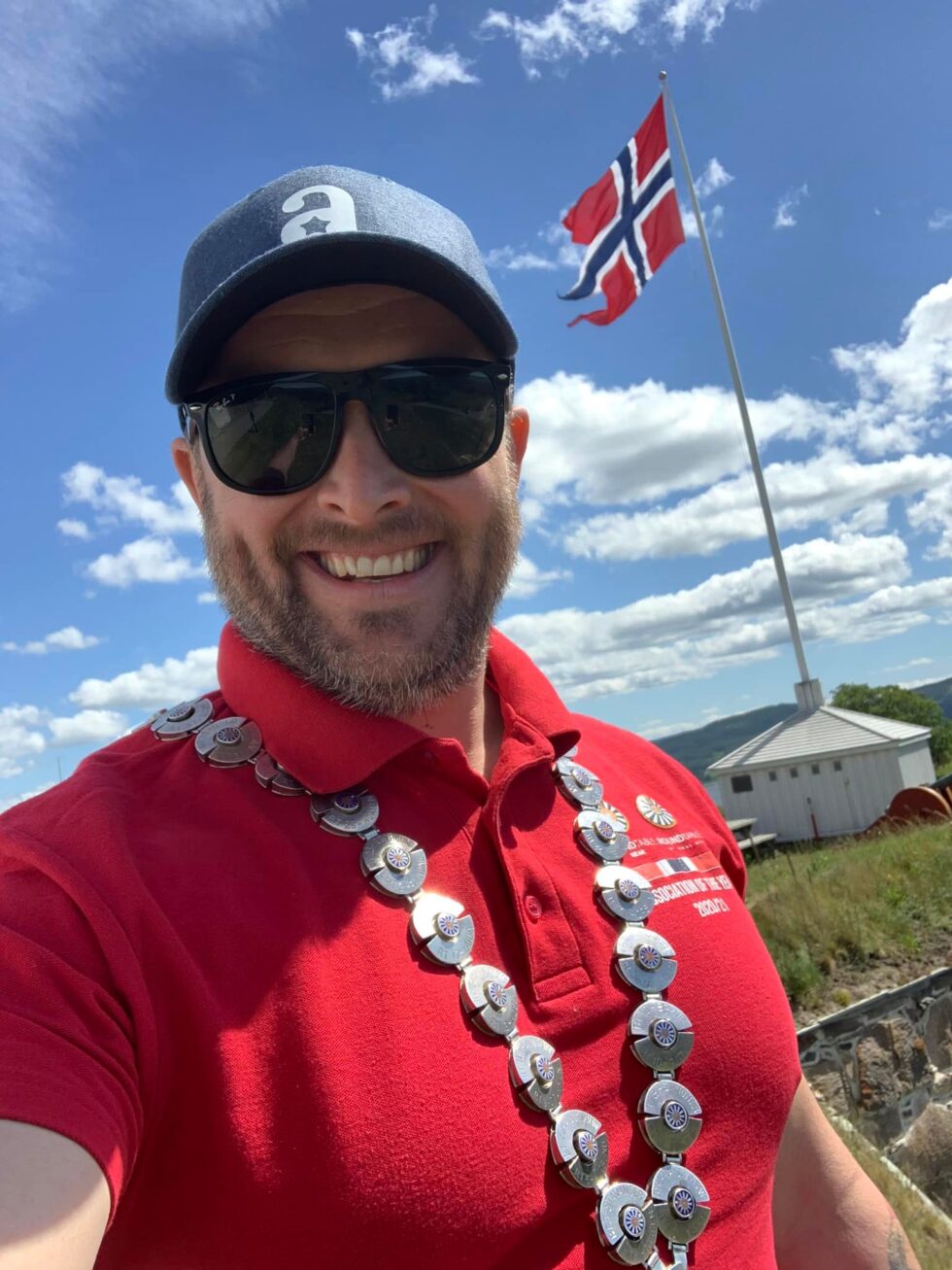 Daniel Larsson tar på seg et siste verv før han blir for gammel for Round Table Norway.