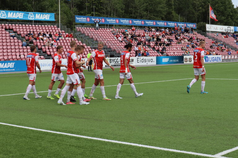 KIL kunne feire for mål hele fem ganger under dagens kamp.