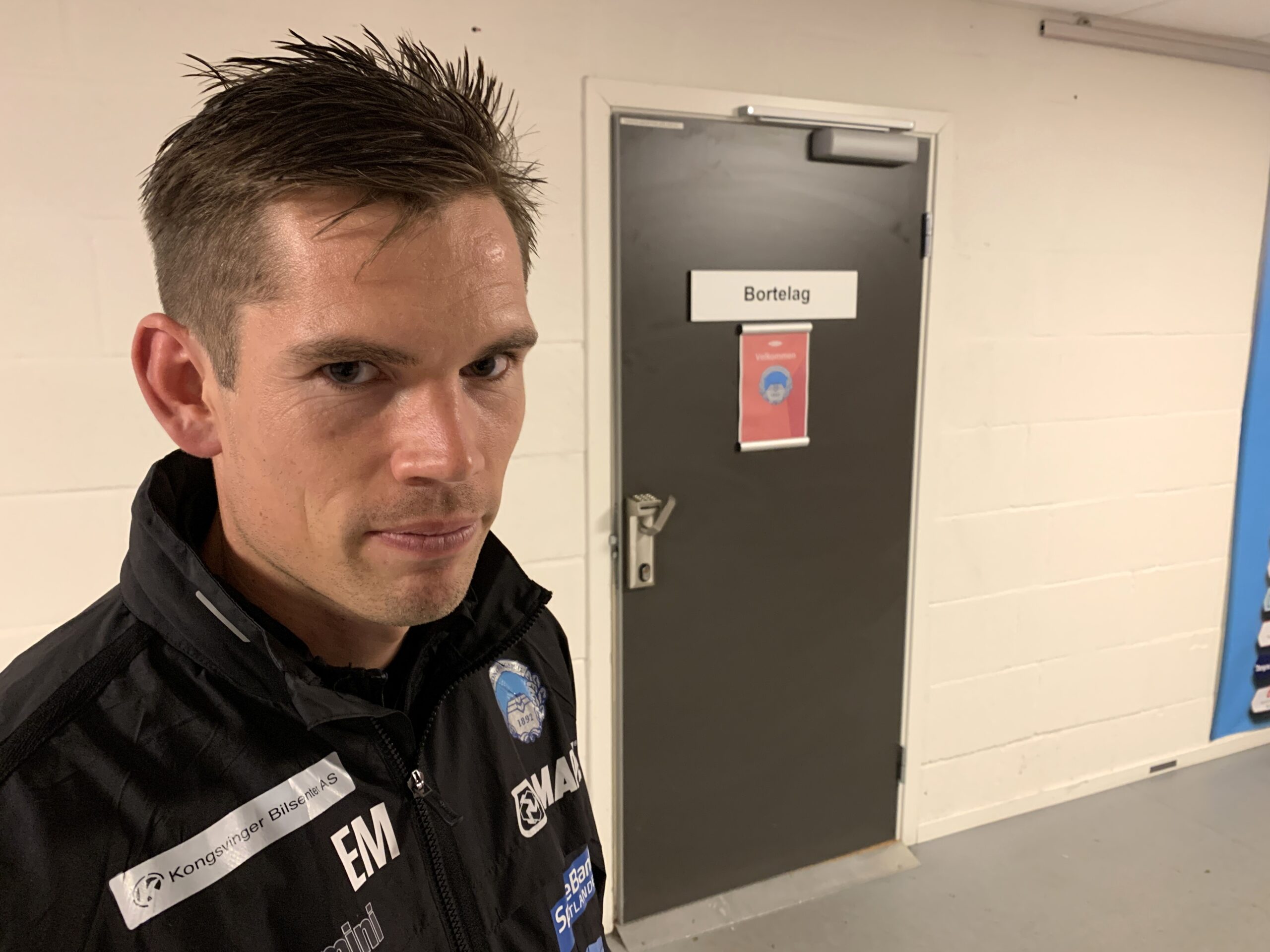 Eirik Mæland var selvfølgelig ikke fornøyd med tap, og kunne love et mer offensivt KIL på hjemmebane mot Mjøndalen til helga.