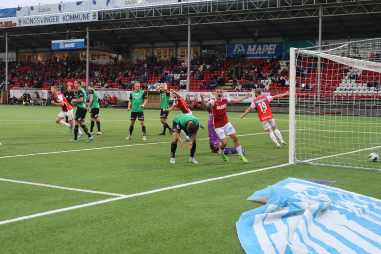 KIL kunne feire for tre nye poeng etter en sen scoring.