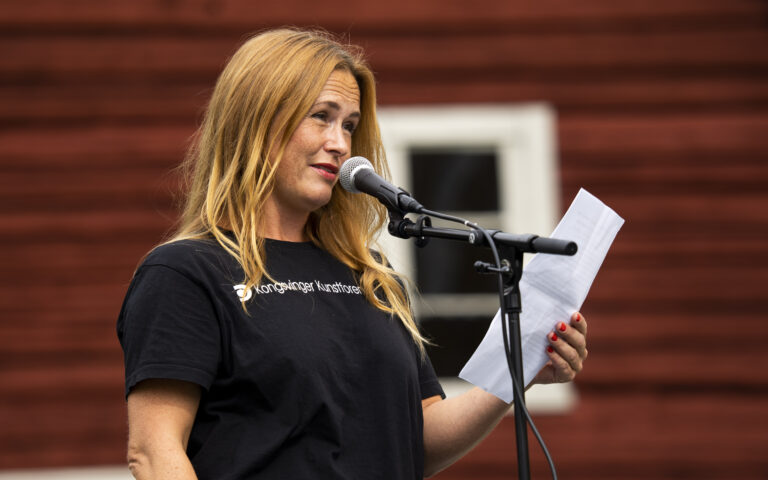 Leder for Kongsvinger Kunstforening Benedikte Jansen.