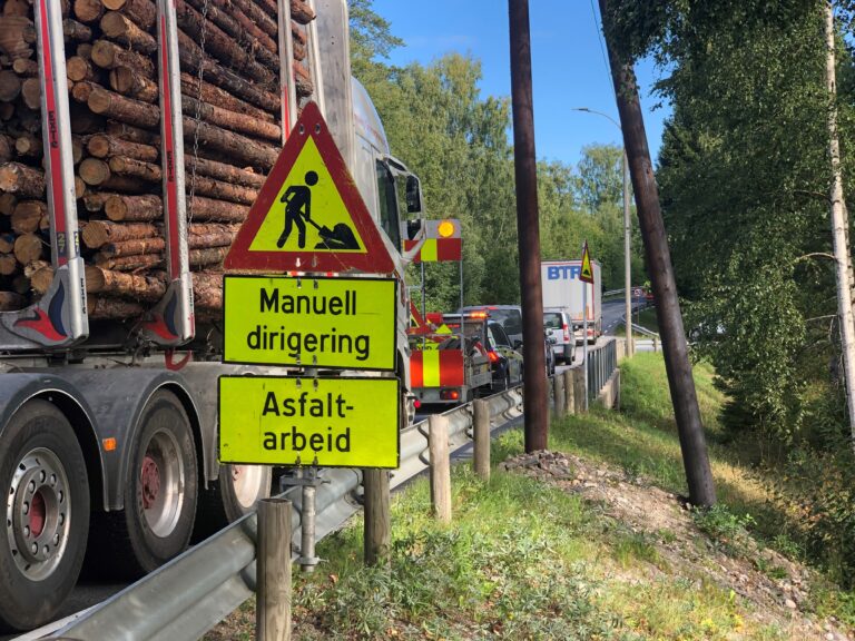 Kø på Granli.