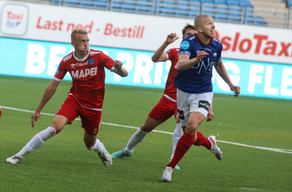 I fjor spilte Fredrik Holmé for Vålerenga og møtte sine kommende lagkamerater.