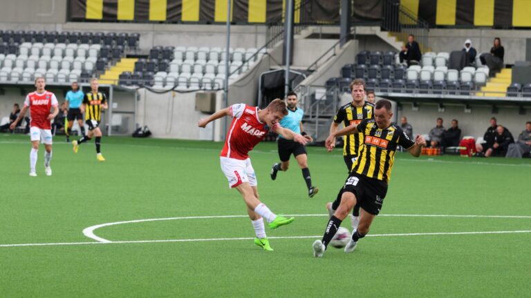 Mathias Bringaker sørget for ledelse i første omgang.