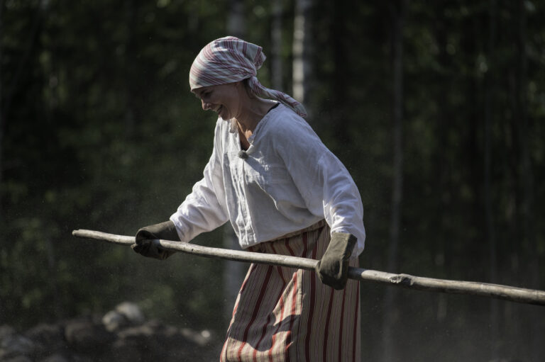 Marte Hallem har selv svedjet.