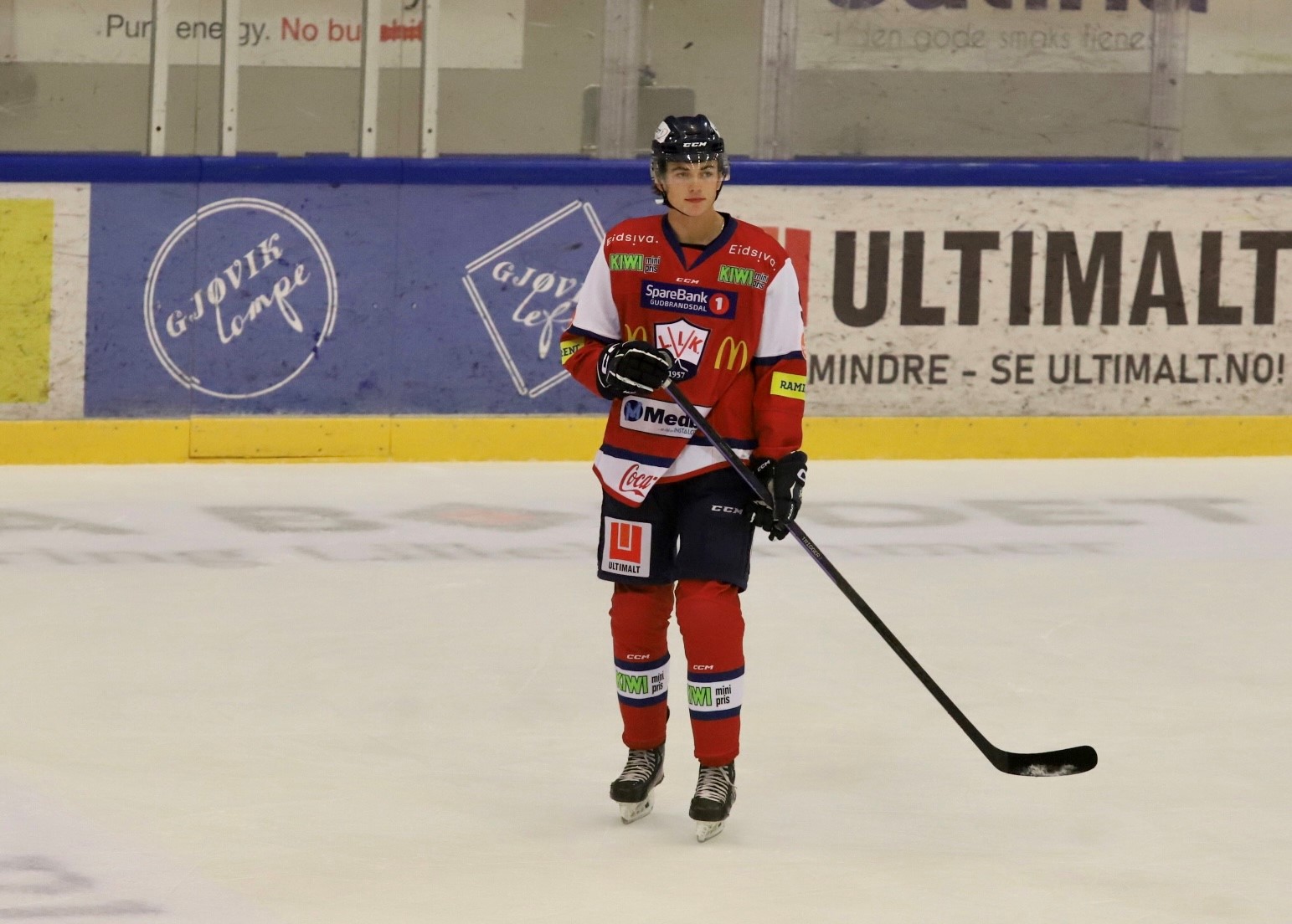 Det var en l&aelig;rerik opplevelse for Anton Foss Halvorsen &aring; f&aring; v&aelig;re da Lillehammer m&oslash;tte Gr&uuml;ner i eliteserien.