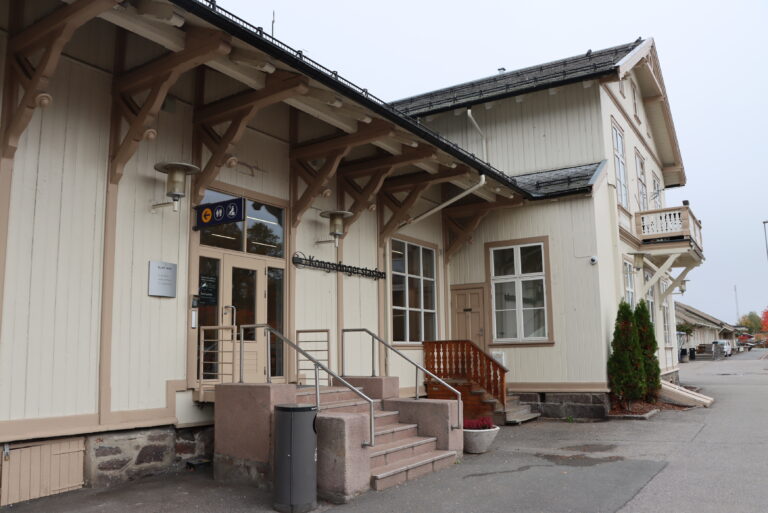 Kongsvinger stasjon blir et litt kaldere sted.