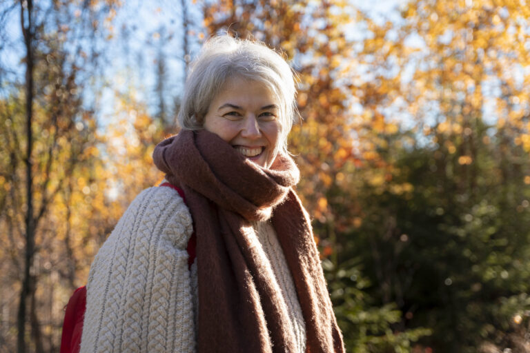 Målet til Lena Hagemo er å skape en bedrift som kan hjelpe folk med å komme seg ut i naturen.