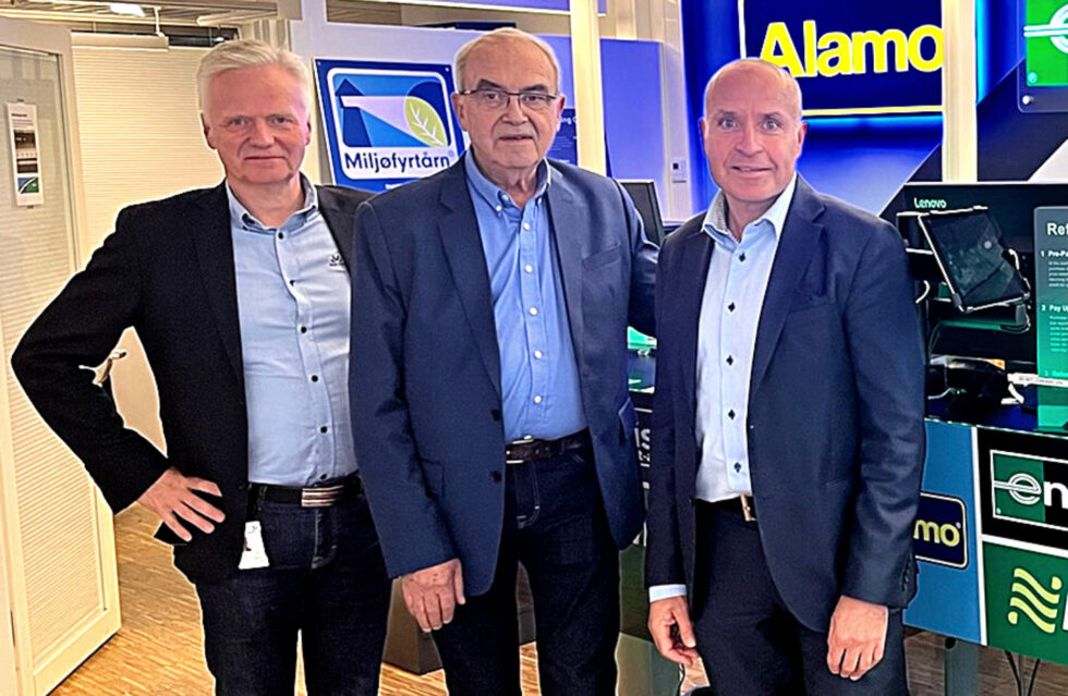 Tormod Kvam, daglig leder i Autoplan, Arvid Sulland , konsernsjef i Sulland Holding og Ole Grønvold , Country Manager Enterprise Rent-A-Car i Norge og Sverige