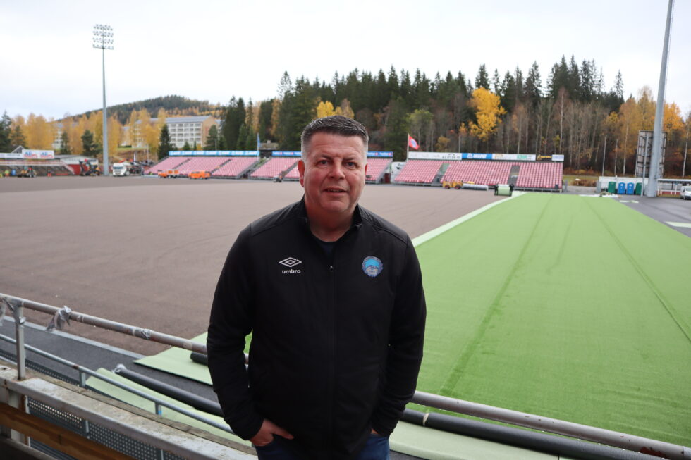 Markedssjef i KIL, Rune Lundgren, gleder seg over å se litt grønt igjen.