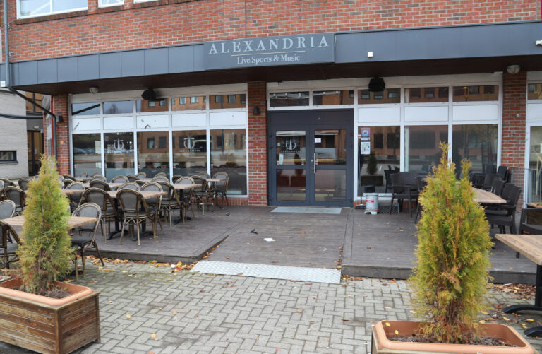 Nå ligger utestedet Alexandria ute til salgs.