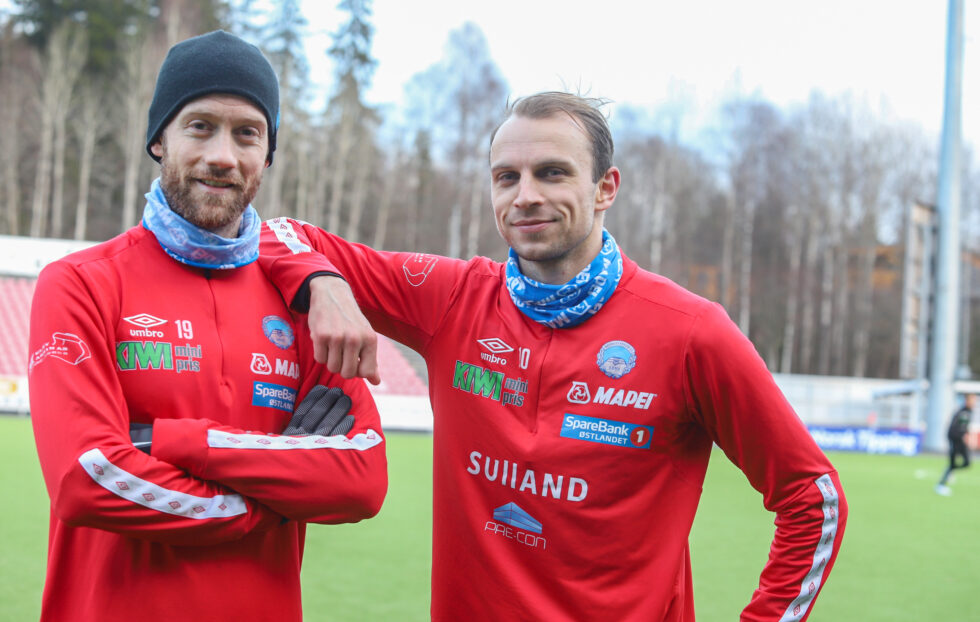 Kristian Jahr (t.v) og Lars Christian Krogh Gerson har blitt to av KILs viktigste spillere.