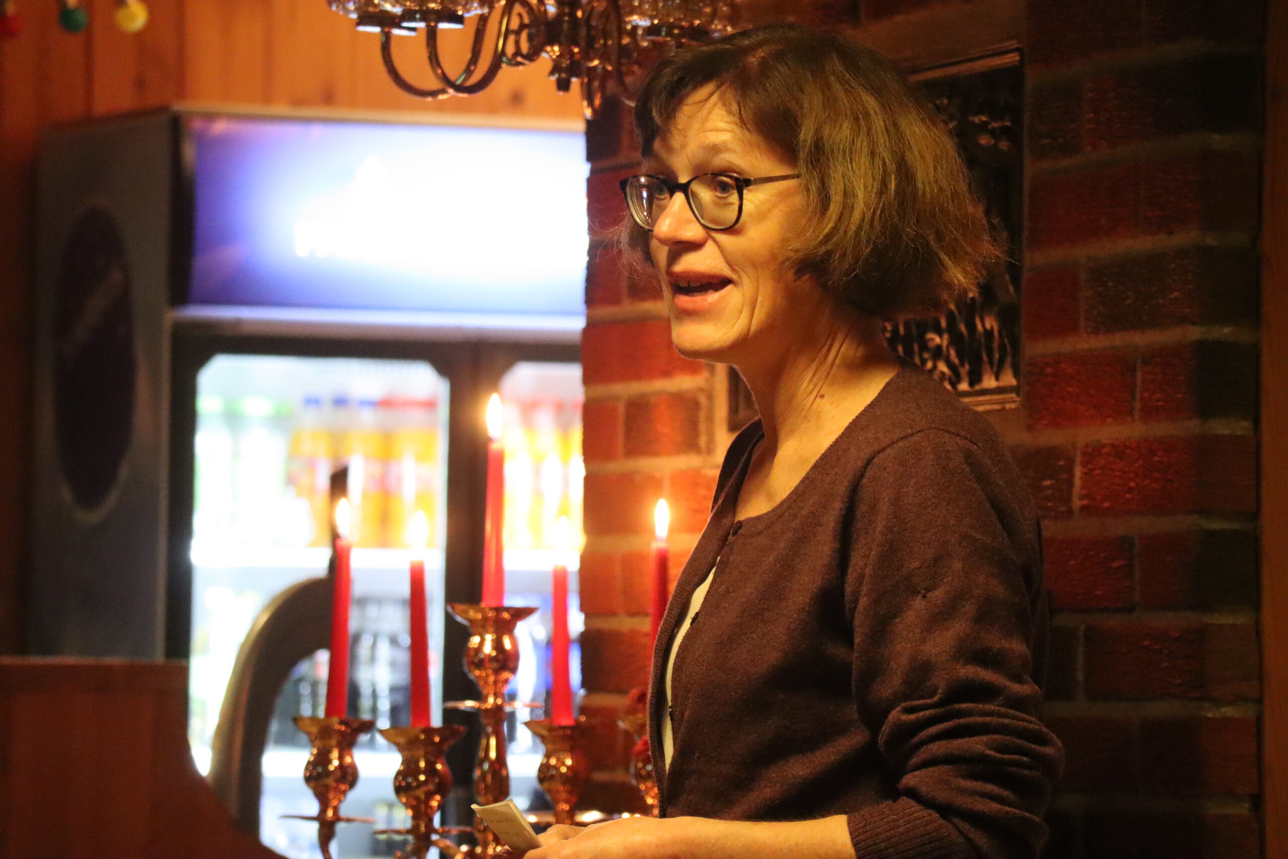Inger Noer, representerte Kongsvinger kommune p&aring; feiringen.