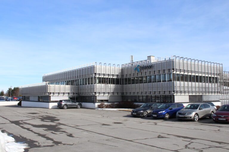Telenors kontor i Kongsvinger blir også berørt av nedbemanningen.