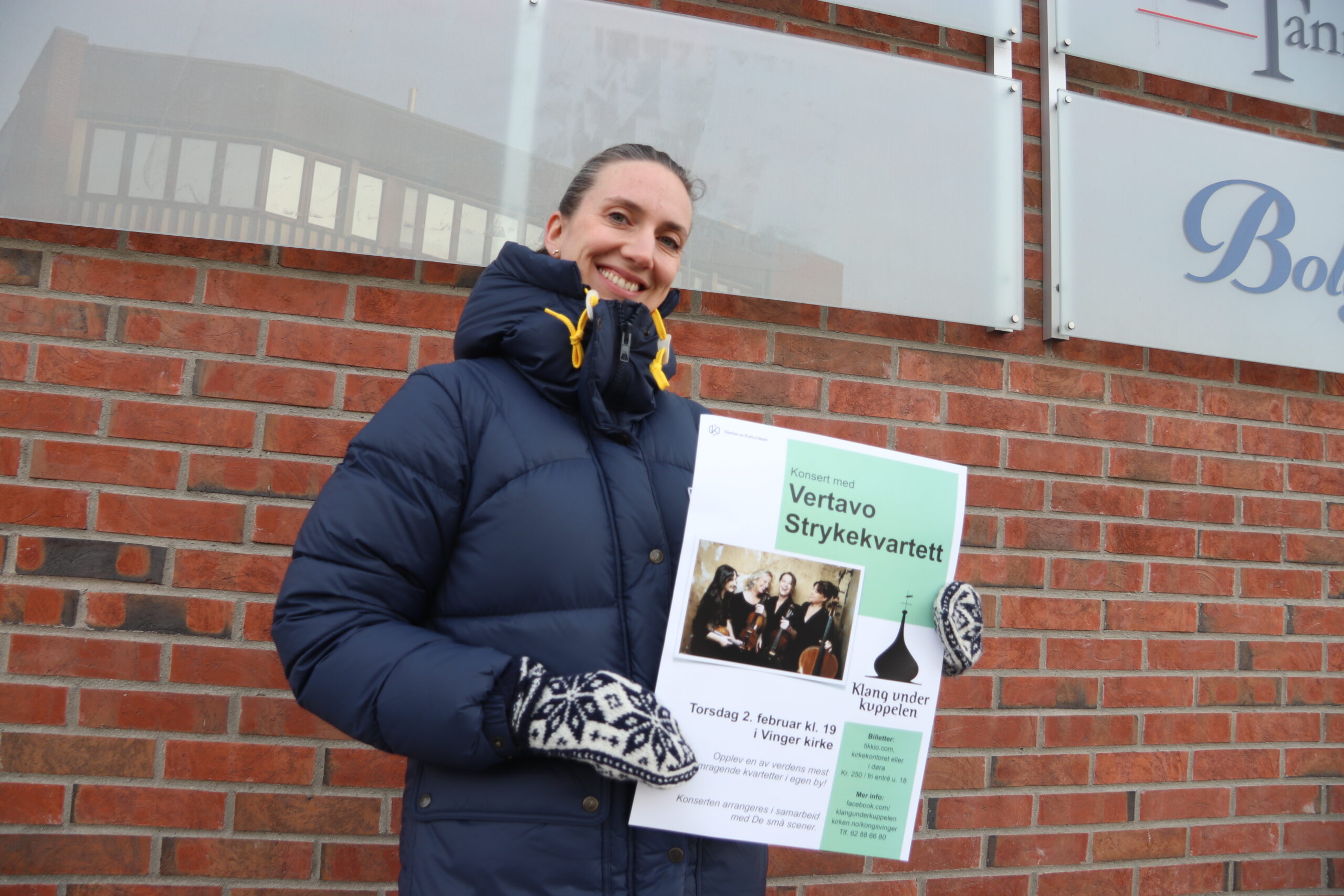 Berit Billingsø ble i sine tidligere år rørt av Vertavo strykekvartett, og gleder seg til å se dem igjen.