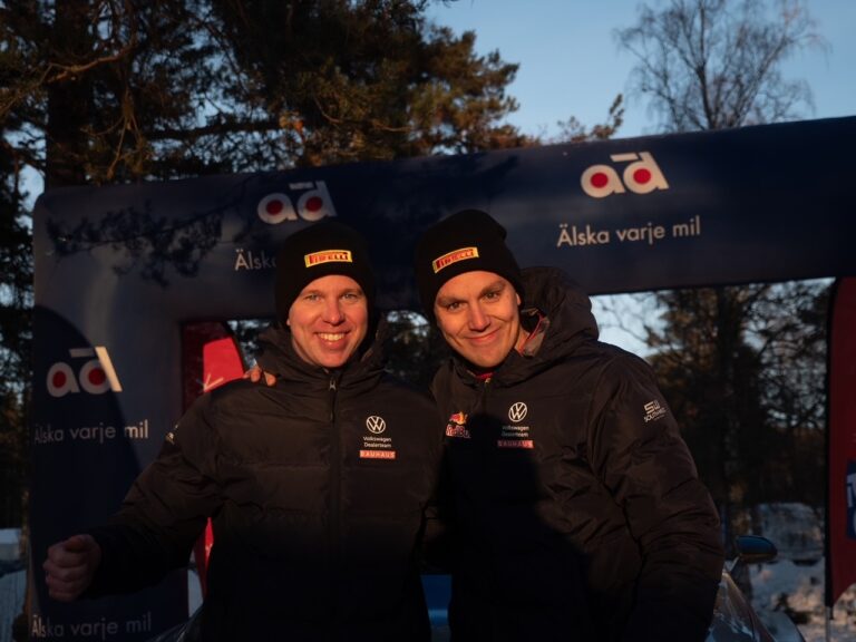 Torstein Eriksen (t.v) og Ole Christian Veiby gikk til topps i SM-premieren.