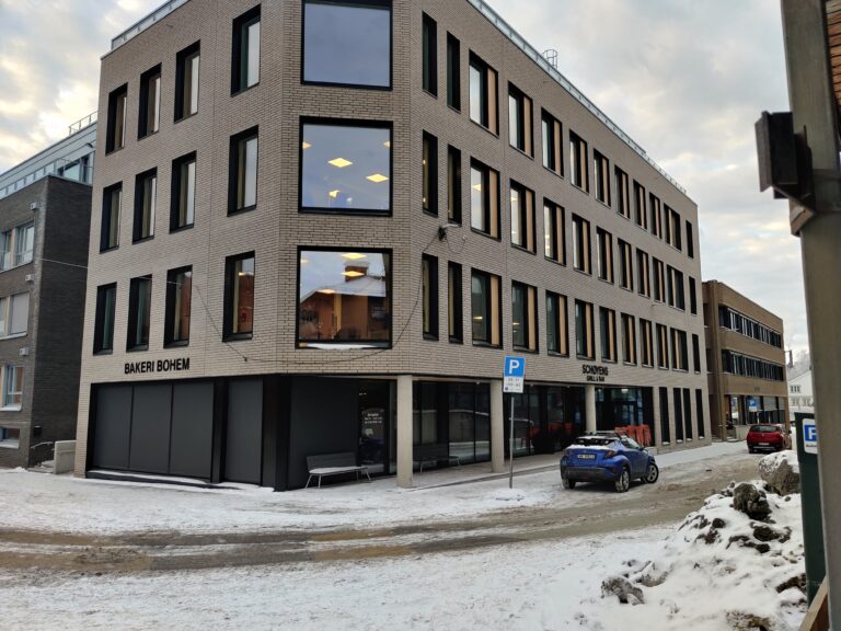 Haugekvartalet hvor KB gruppen vil åpne mathall