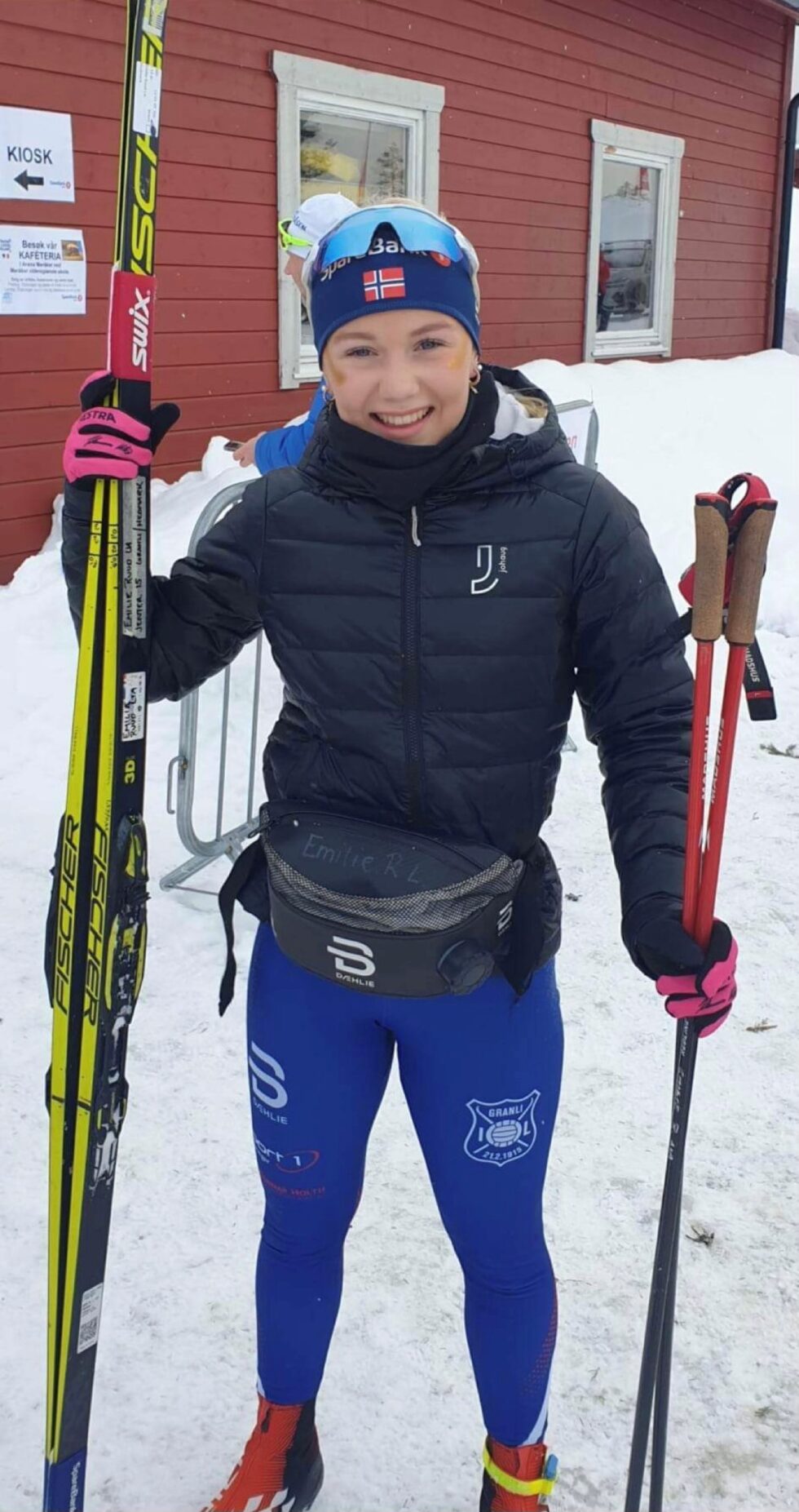Emilie Ruud Lia stakk av med sølv i Hovedlandsrennet.